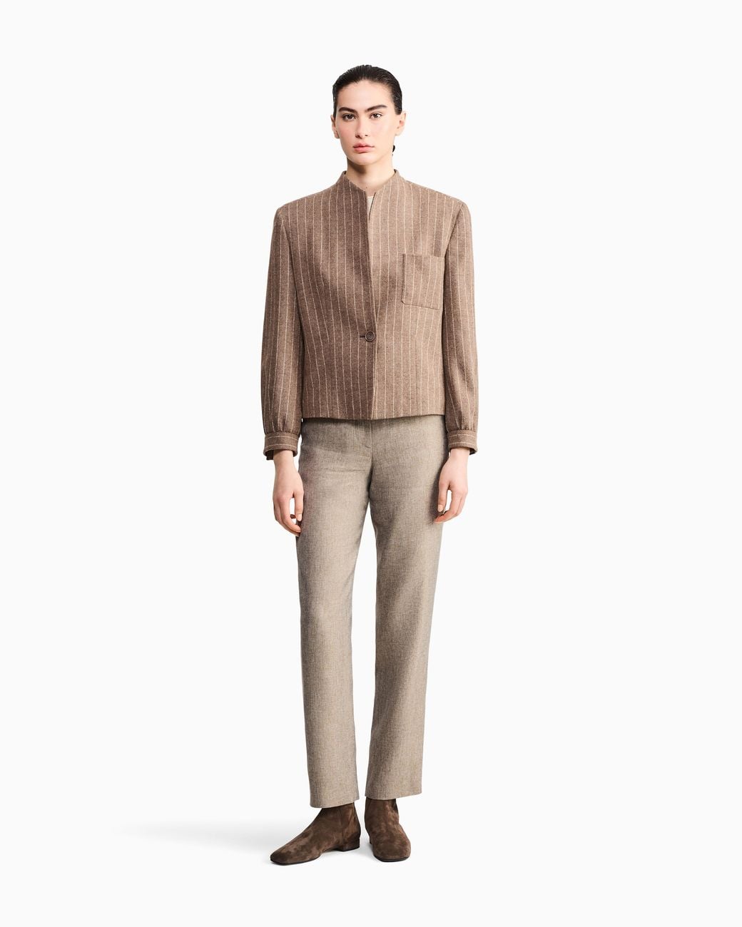 Giorgio Armani Natural Armani/Archivio Ss1979 Single-Breasted Jacket