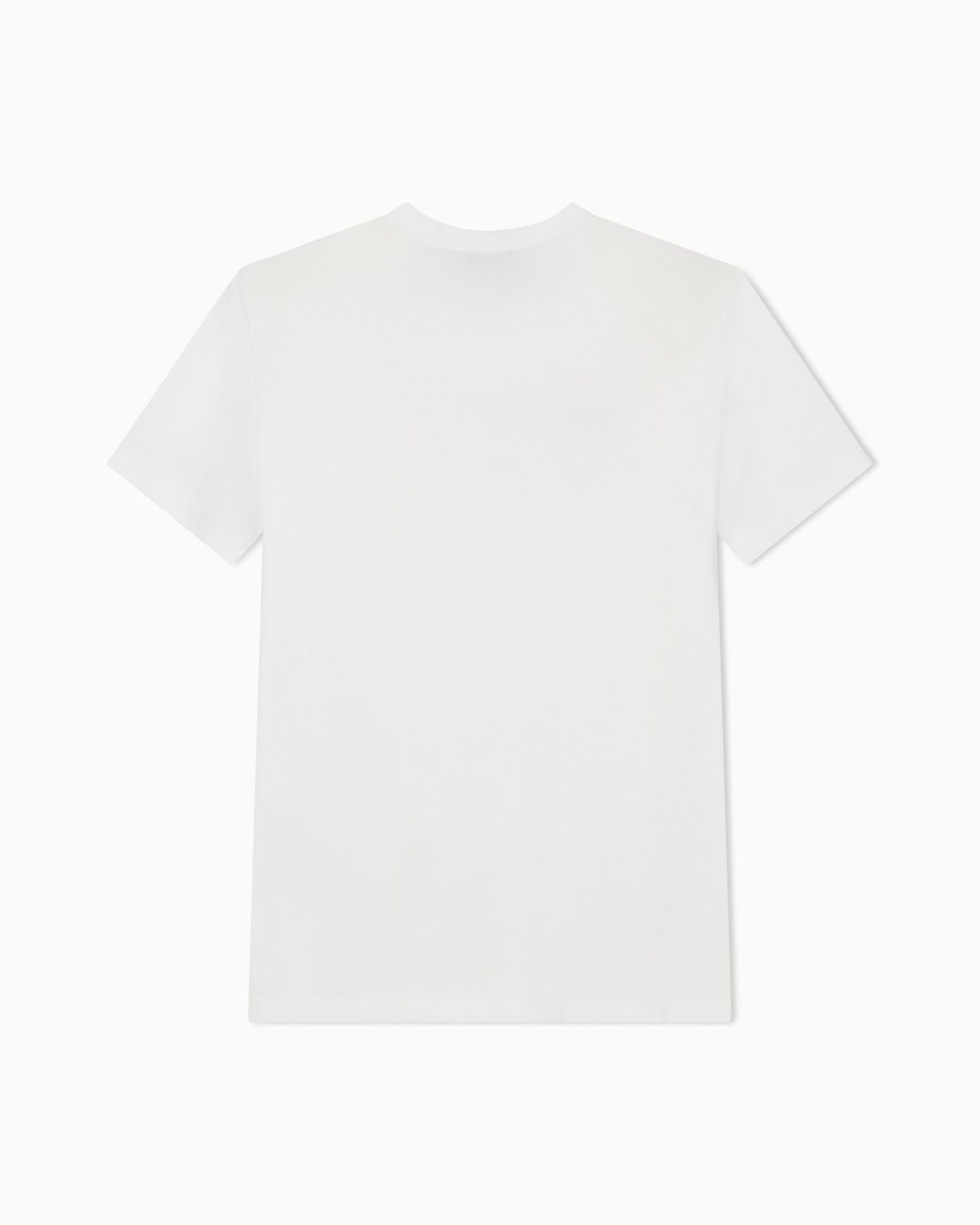 Giorgio Armani White Jersey T-Shirt for men