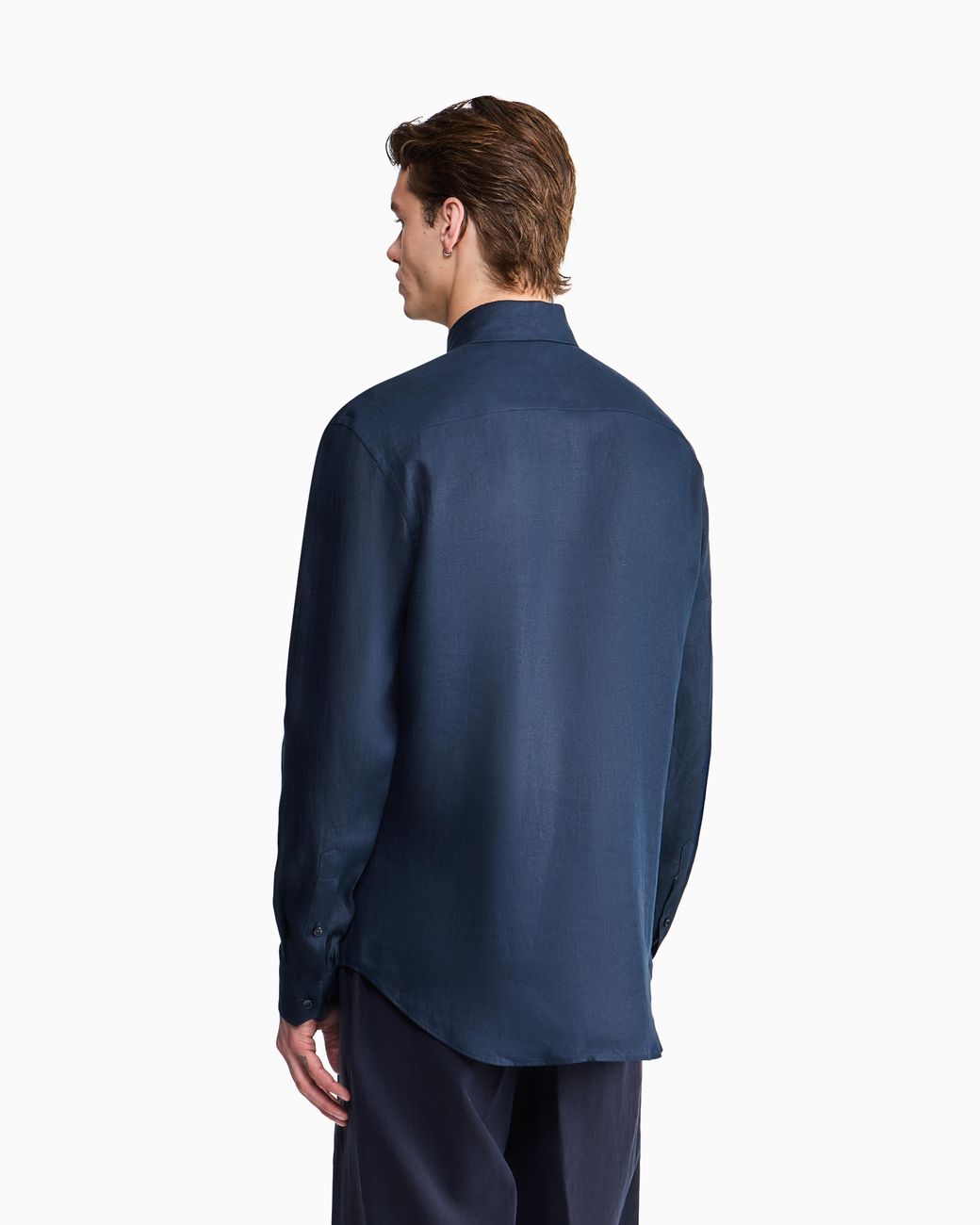Giorgio Armani Blue Regular-Fit Shirt for men
