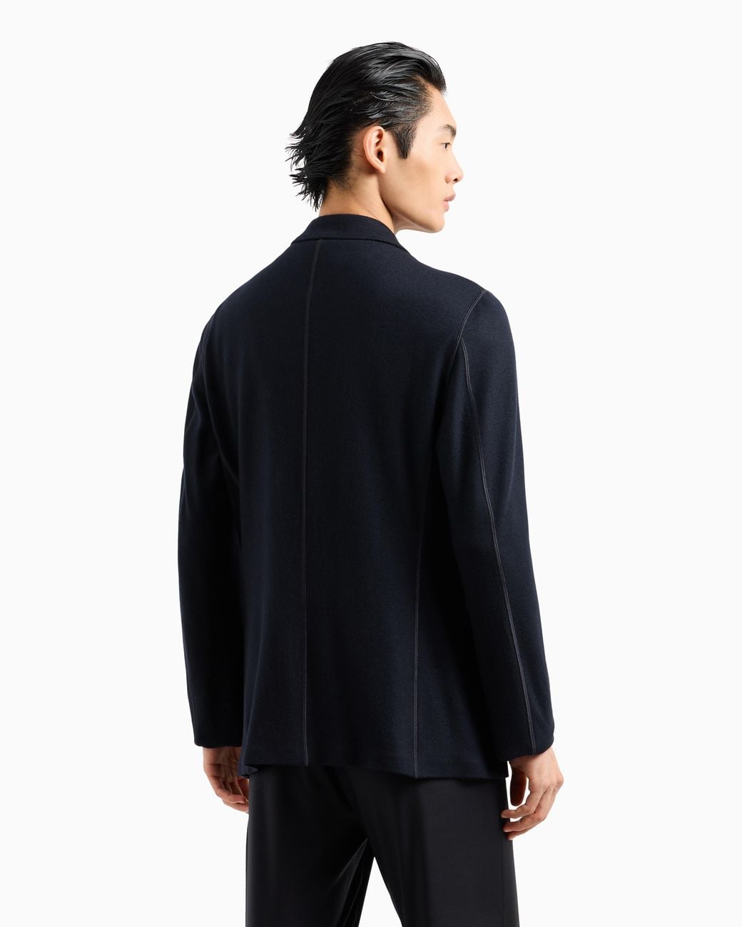 Giorgio Armani Blue Cashmere Jacket for men