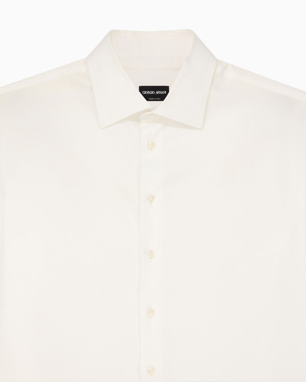 Giorgio Armani Blue Luxury Cotton Twill Shirt for men