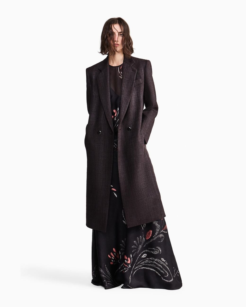 Giorgio Armani Black Long Dresses