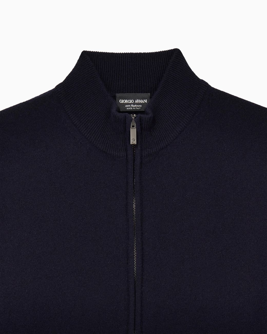 Giorgio Armani Blue Zipped Cardigan for men