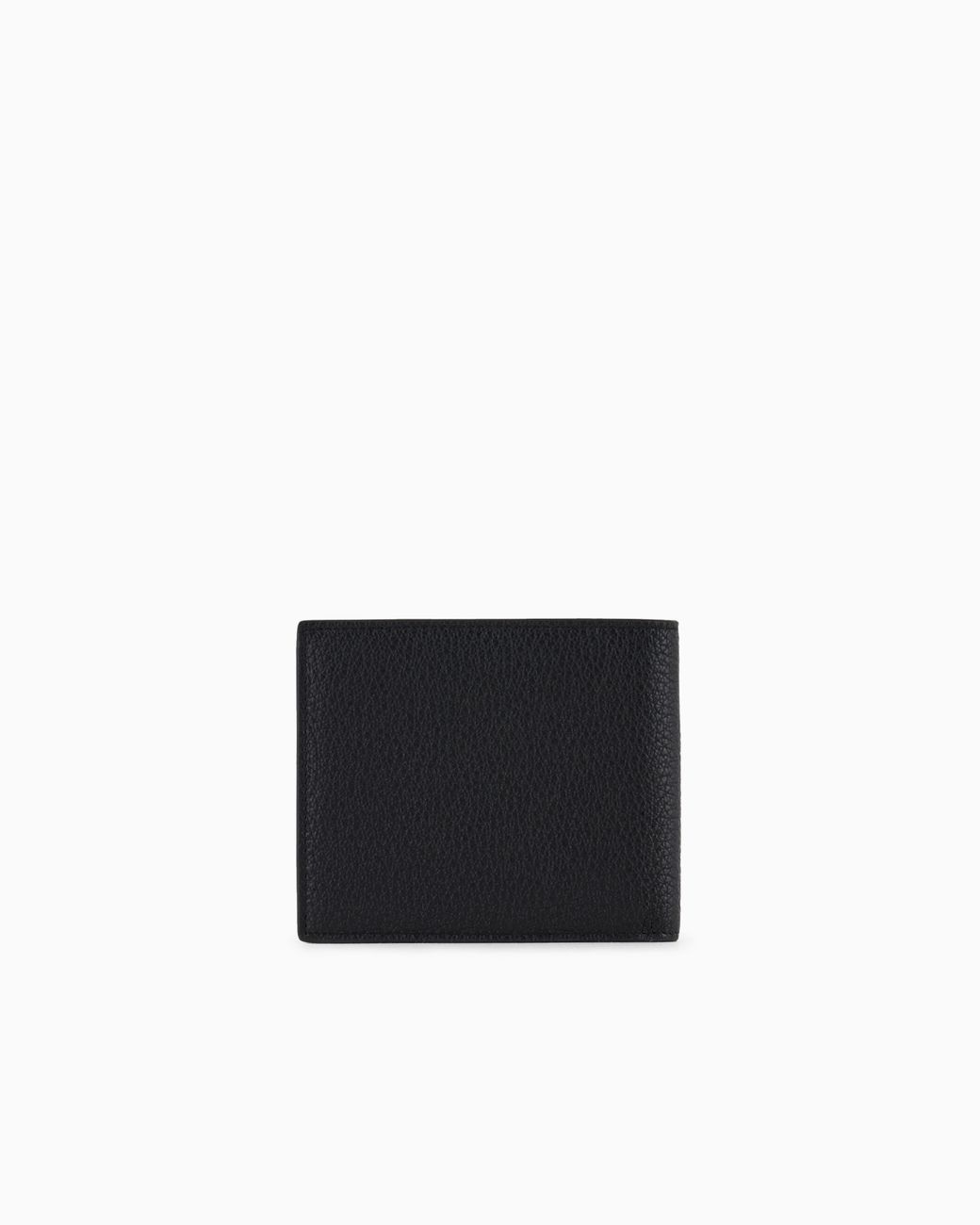 Giorgio Armani Black Bifold Leather Wallet for men