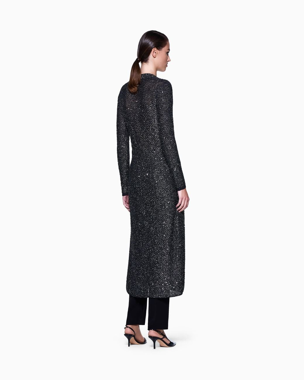 Giorgio Armani Blue Long Cardigan
