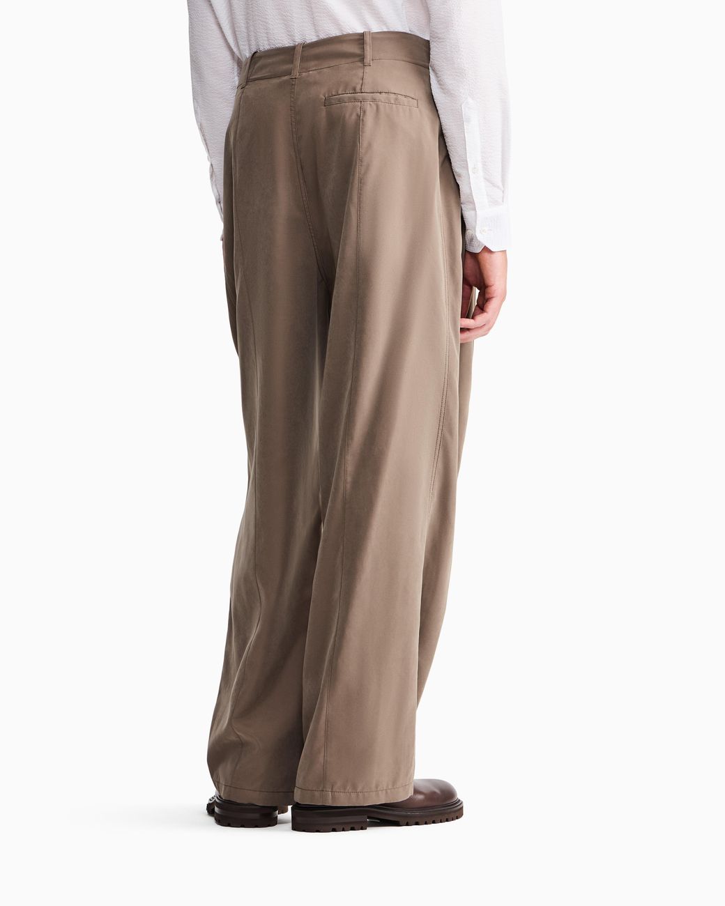 Giorgio Armani Brown Trousers Oversized for men