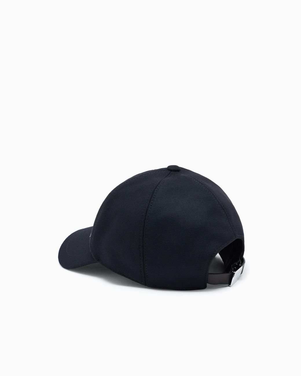 Giorgio Armani Blue Virgin Wool And Cashmere Baseball Cap for men