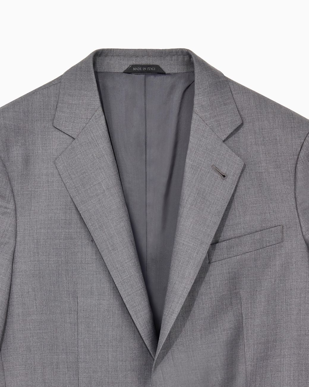 Giorgio Armani Gray Single-Breasted Soho Line Suit for men