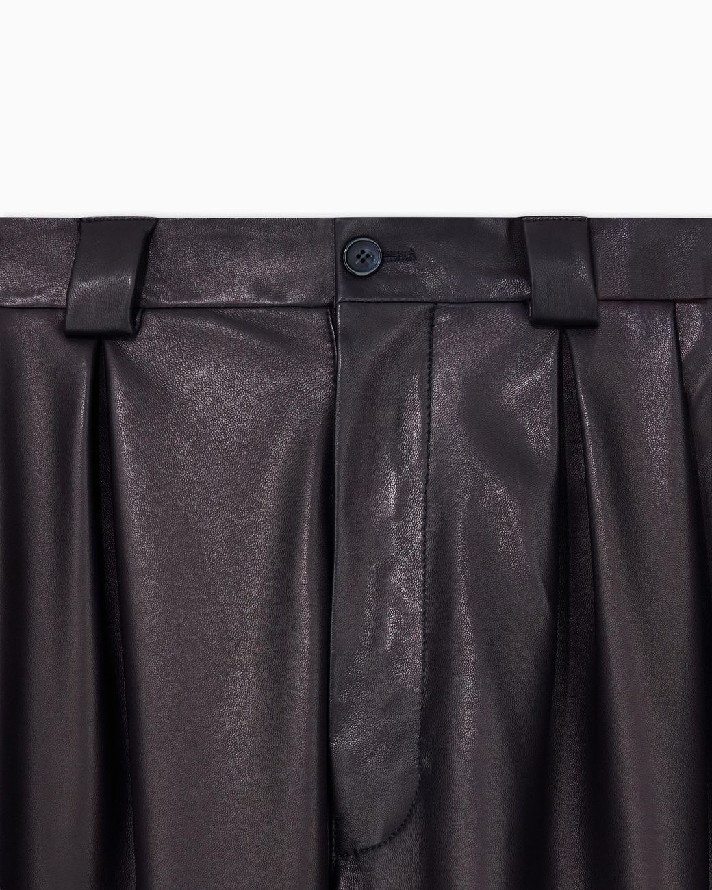 Giorgio Armani Blue Armani/Archivio Ss1981 Double-Pleat Trousers for men