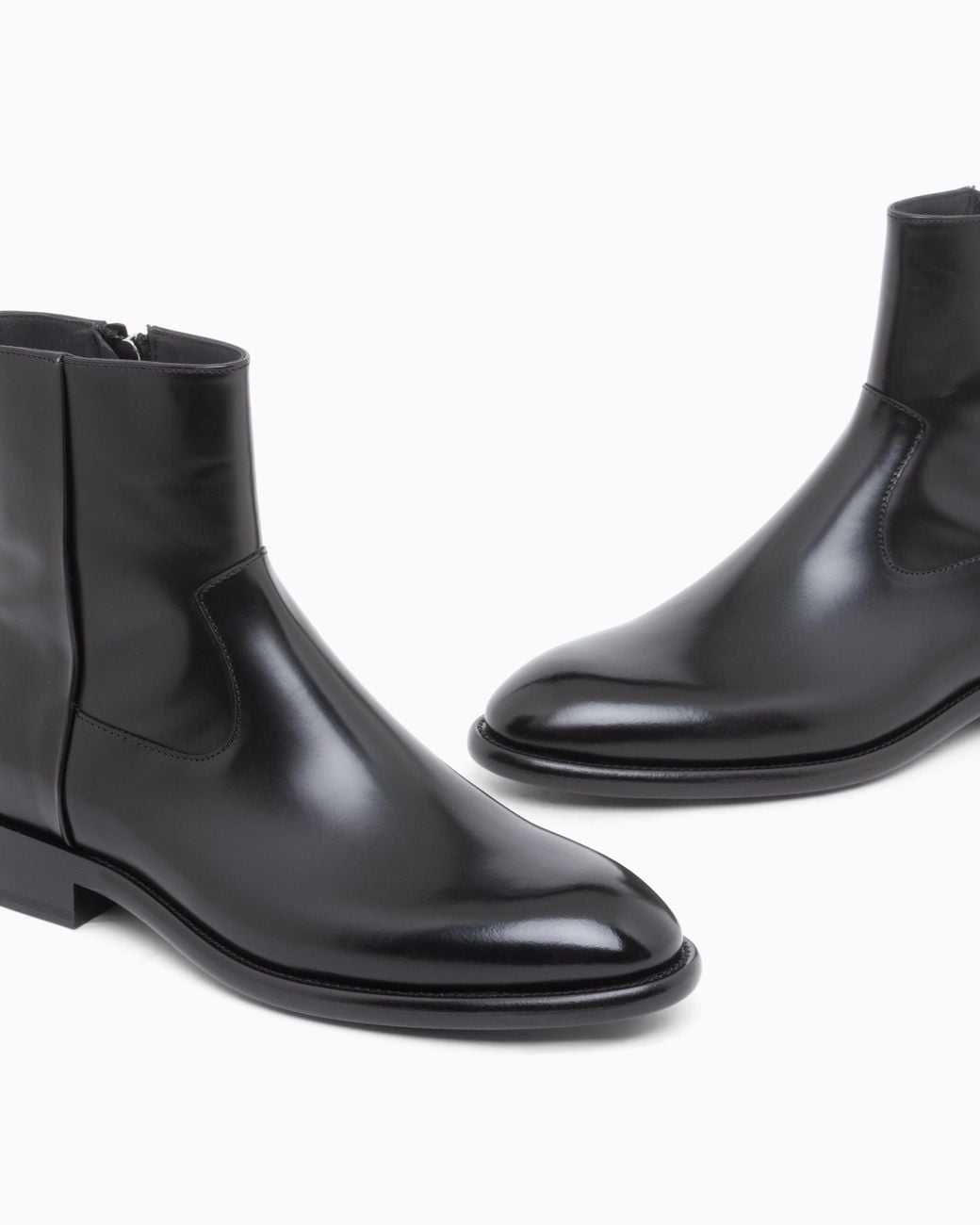 Giorgio Armani Black Boots for men