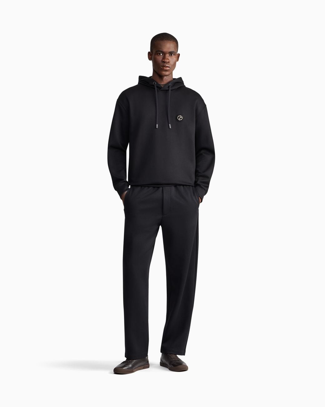 Giorgio Armani Blue Sweatshirt Regular Fit for men