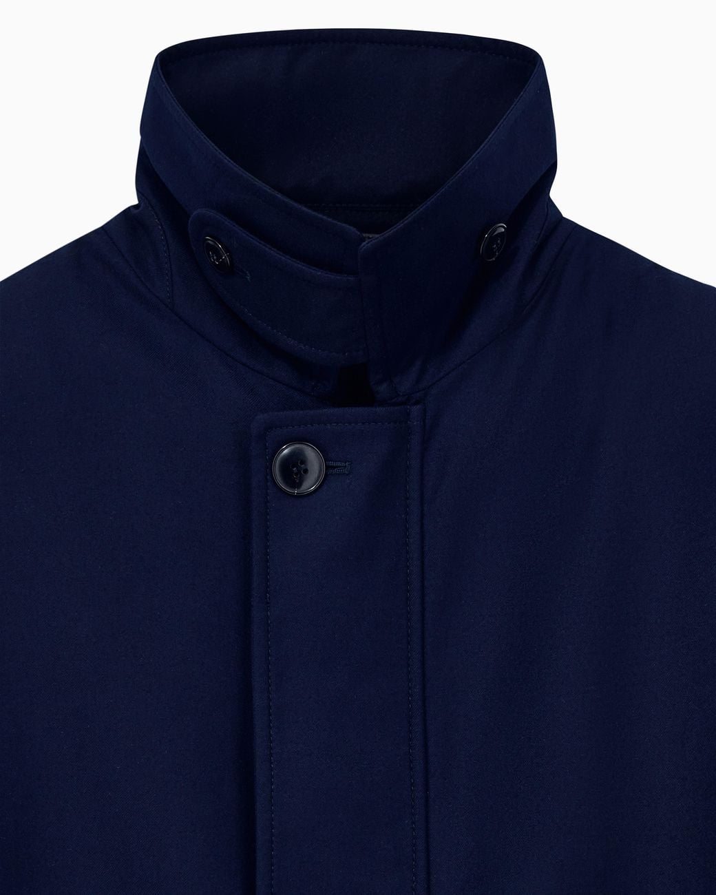Giorgio Armani Blue Coat Sportswear Regular Fit for men