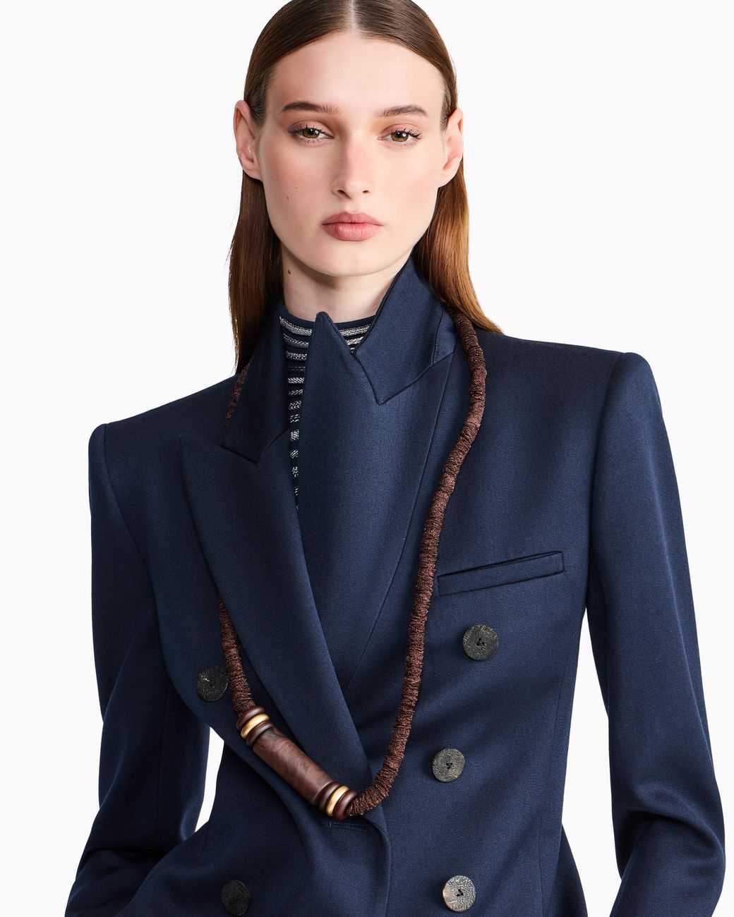 Giorgio Armani Metallic Necklace