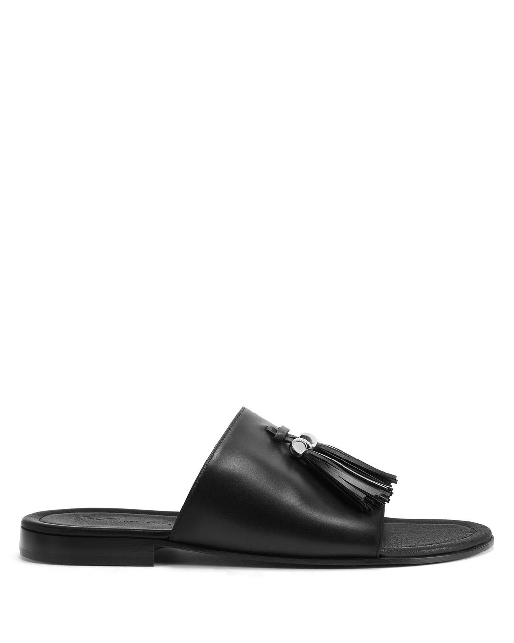 Giuseppe Zanotti Black Maratea Tassels for men