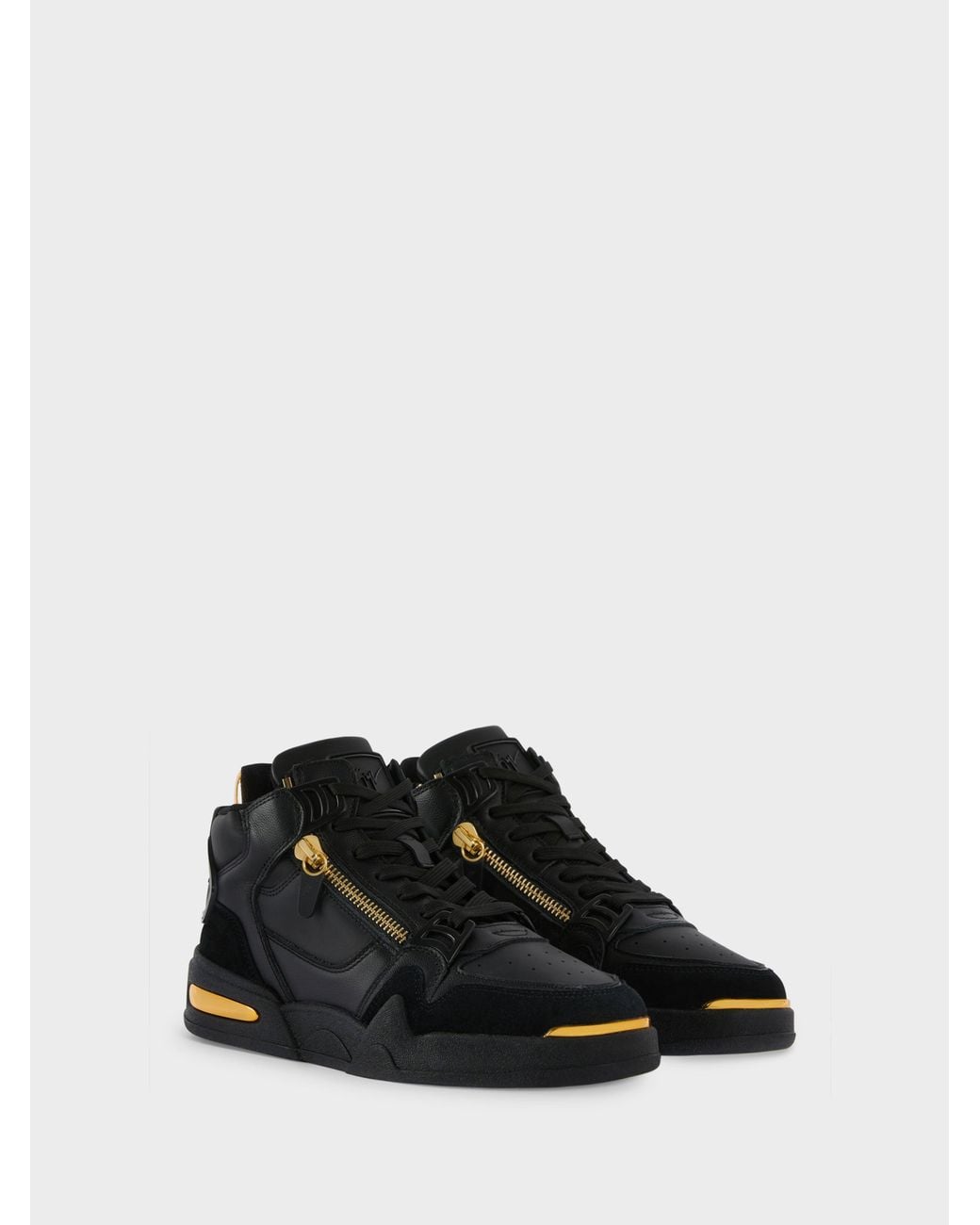Giuseppe Zanotti Black Gz-Ghost High Sneakers for men