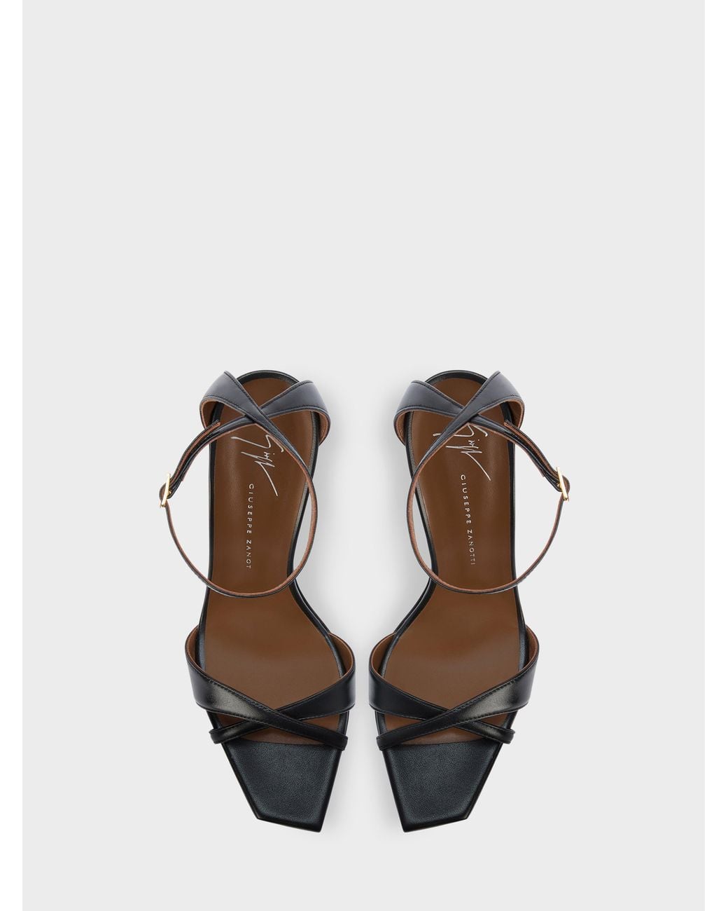 Giuseppe Zanotti White Brivido Cruz Sandal 105