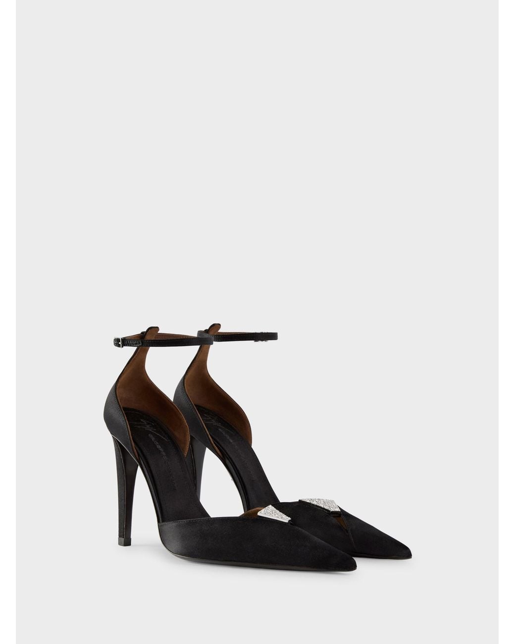 Giuseppe Zanotti White La Nuit D'Orsay Pump 105
