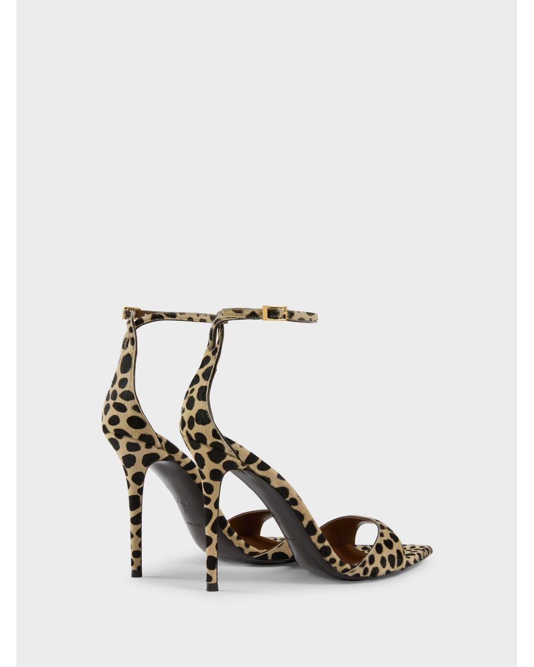 Giuseppe Zanotti White Intriigo Strap Savage Sandal 105