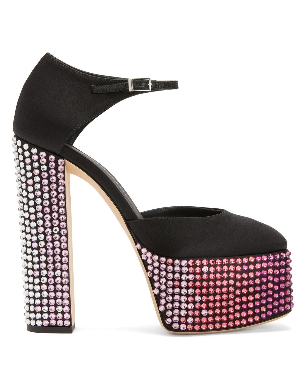 Giuseppe Zanotti Black Bebe Strass