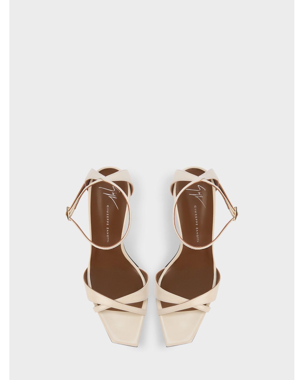 Giuseppe Zanotti Natural Brivido Cruz Sandal 105