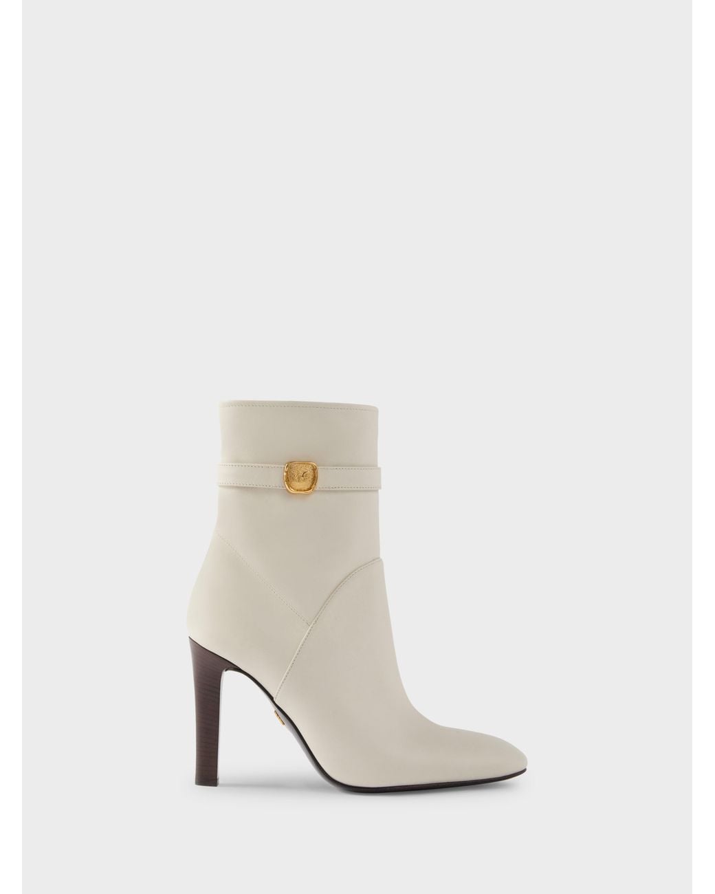 Giuseppe Zanotti White Seal Bootie 100