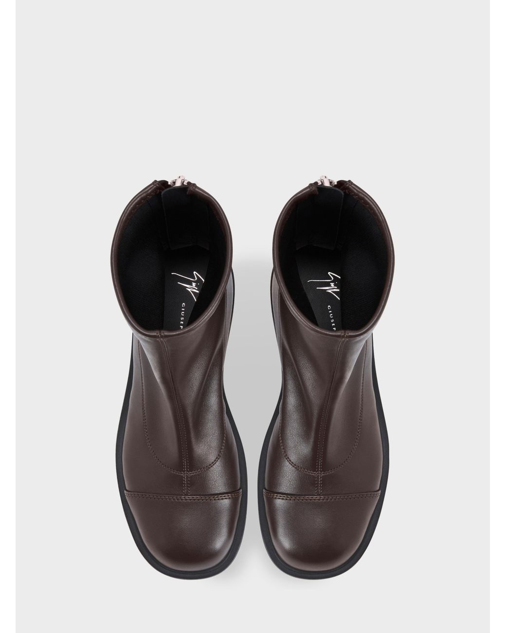 Giuseppe Zanotti White Junney Combat Boot