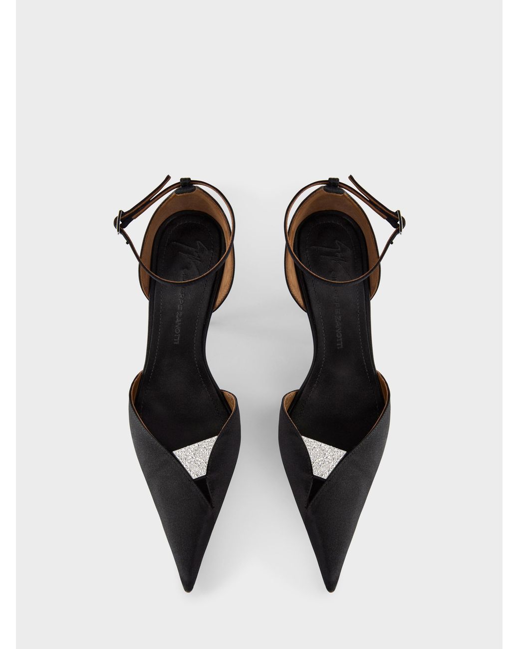 Giuseppe Zanotti White La Nuit D'Orsay Pump 105
