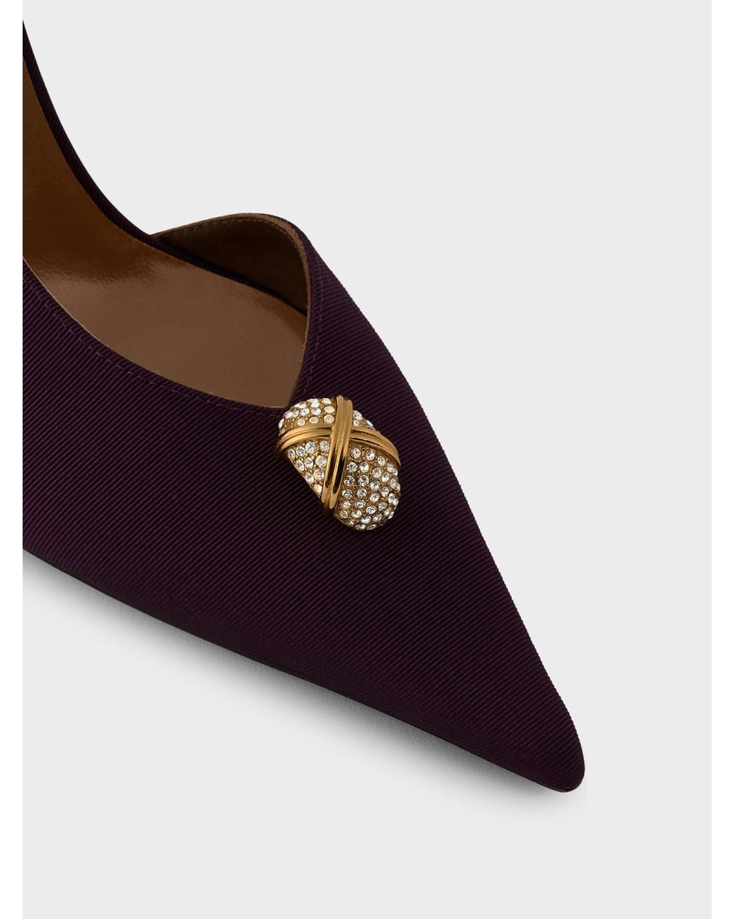 Giuseppe Zanotti Purple Slingback Cocktail 105