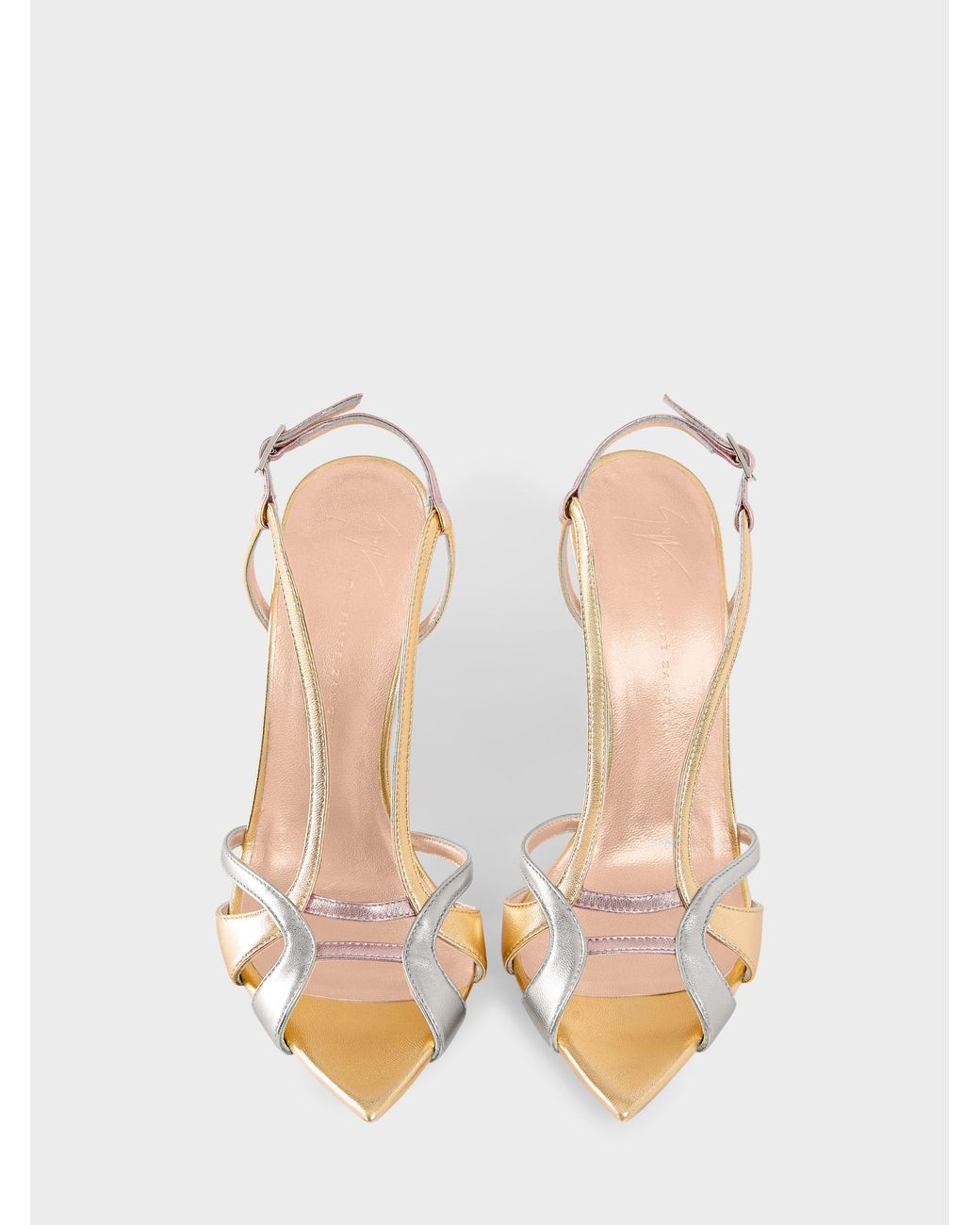 Giuseppe Zanotti Natural Intriigo Zoe Sandal 90