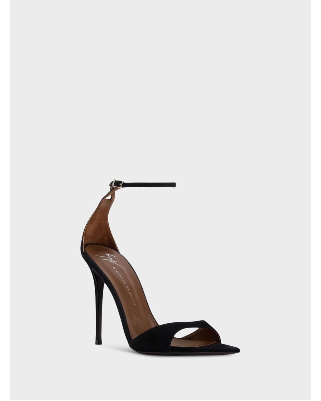 Giuseppe Zanotti White Intriigo Strap Sandal 105