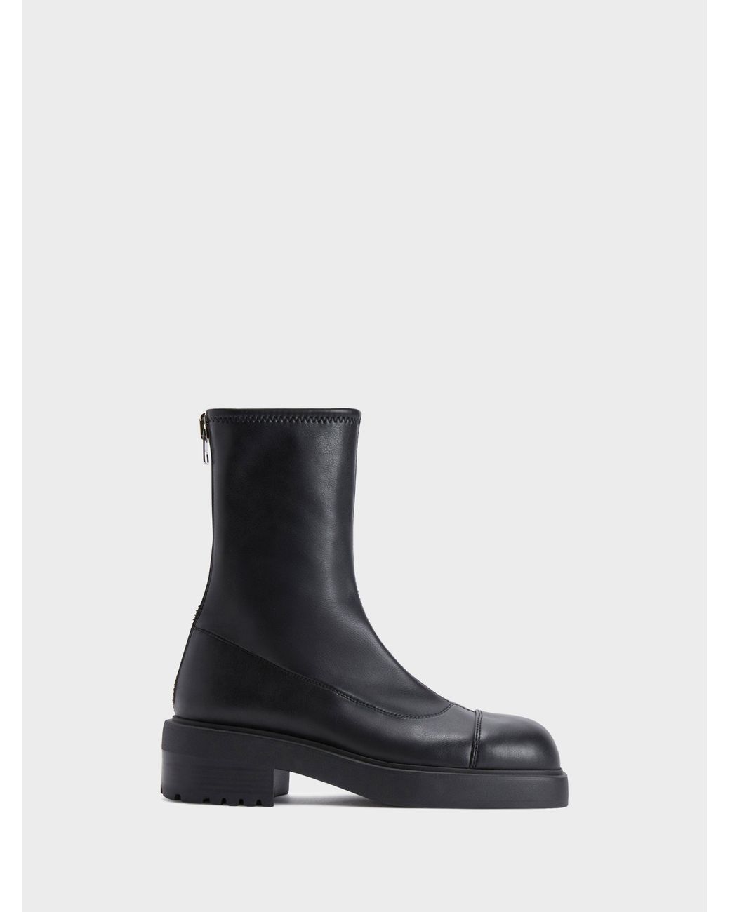 Giuseppe Zanotti White Junney Combat Boot