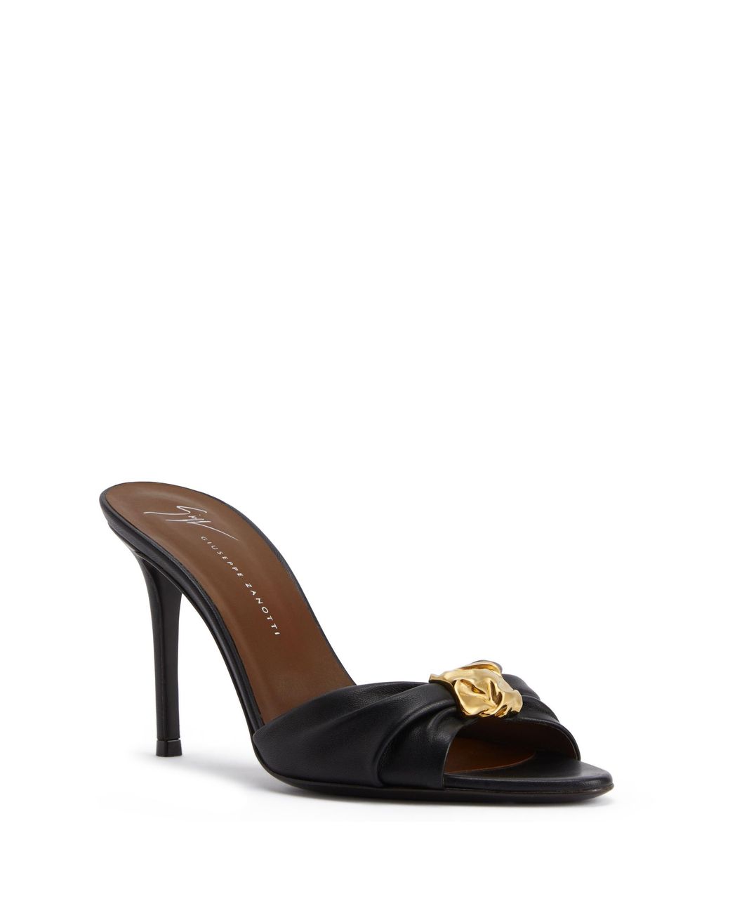 Giuseppe Zanotti Black Cherie Mule 90