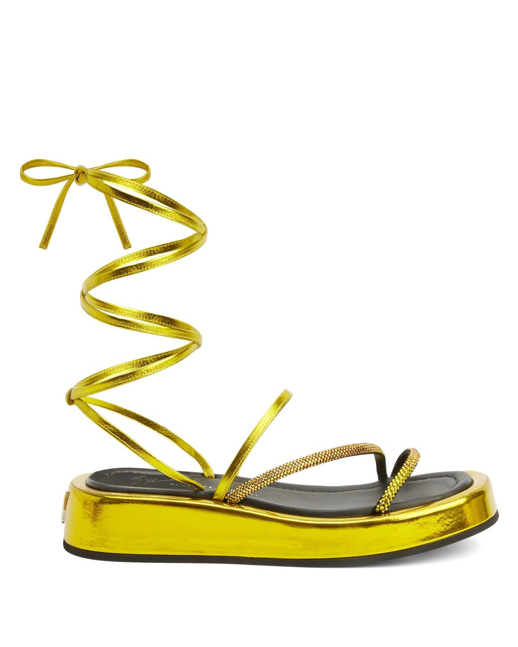 Giuseppe Zanotti Yellow Melburne Laces