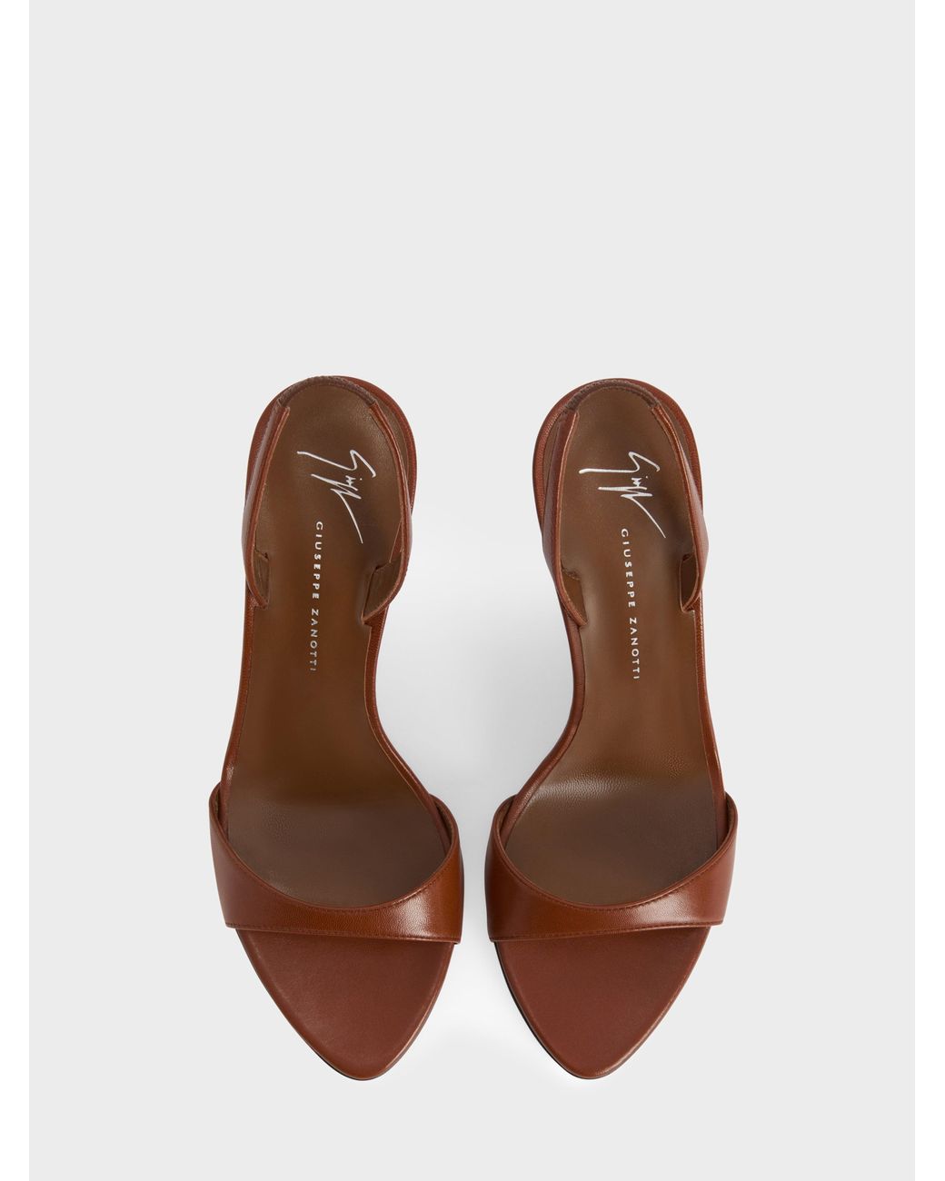 Giuseppe Zanotti Brown Lilibeth Sandal 90