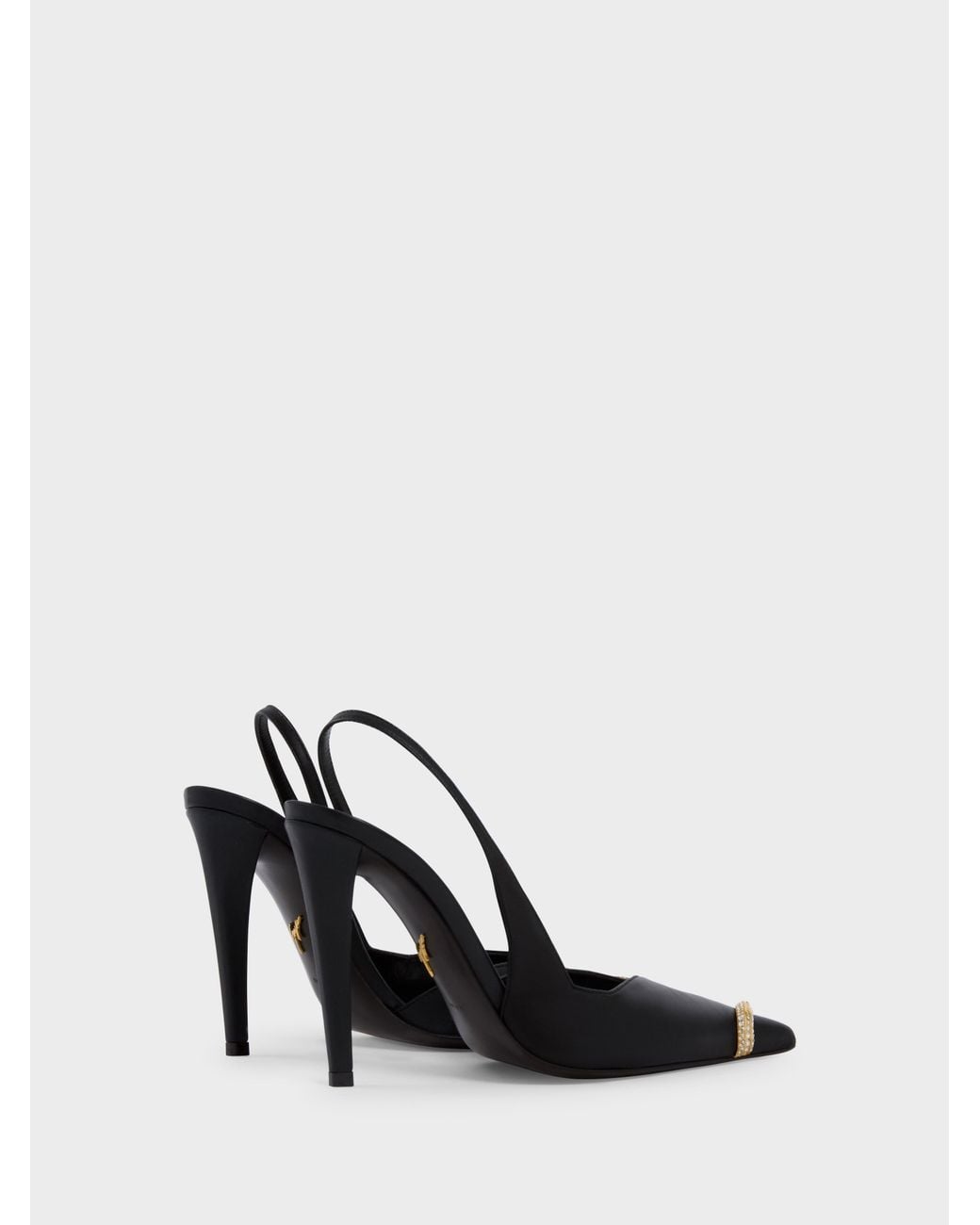 Giuseppe Zanotti White Salamander Slingback 105