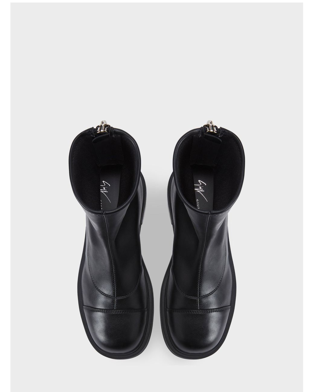 Giuseppe Zanotti White Junney Combat Boot