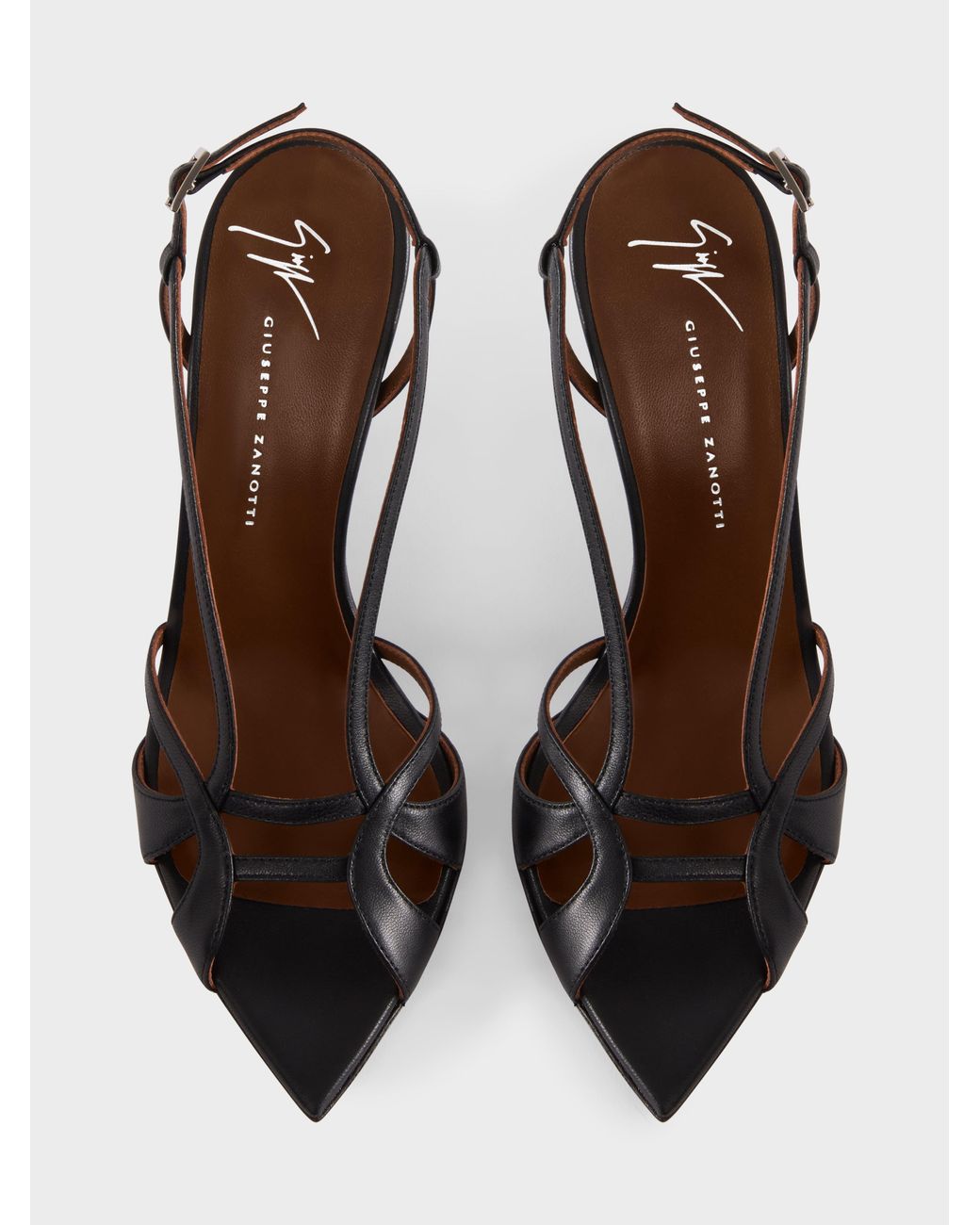 Giuseppe Zanotti White Intrigo Zoe Sandal 90
