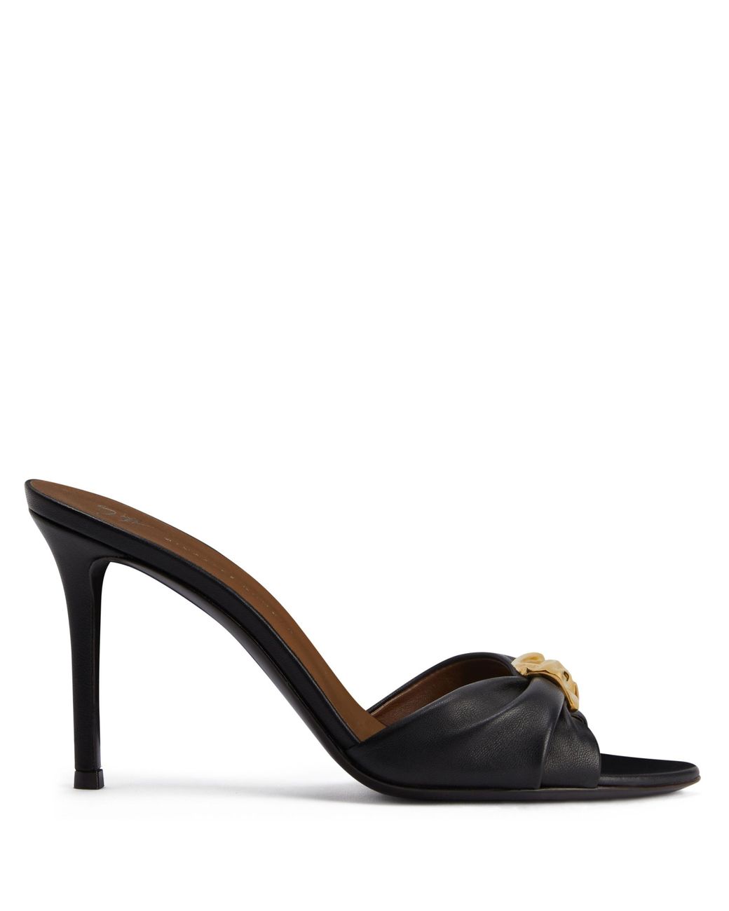Giuseppe Zanotti Black Cherie Mule 90
