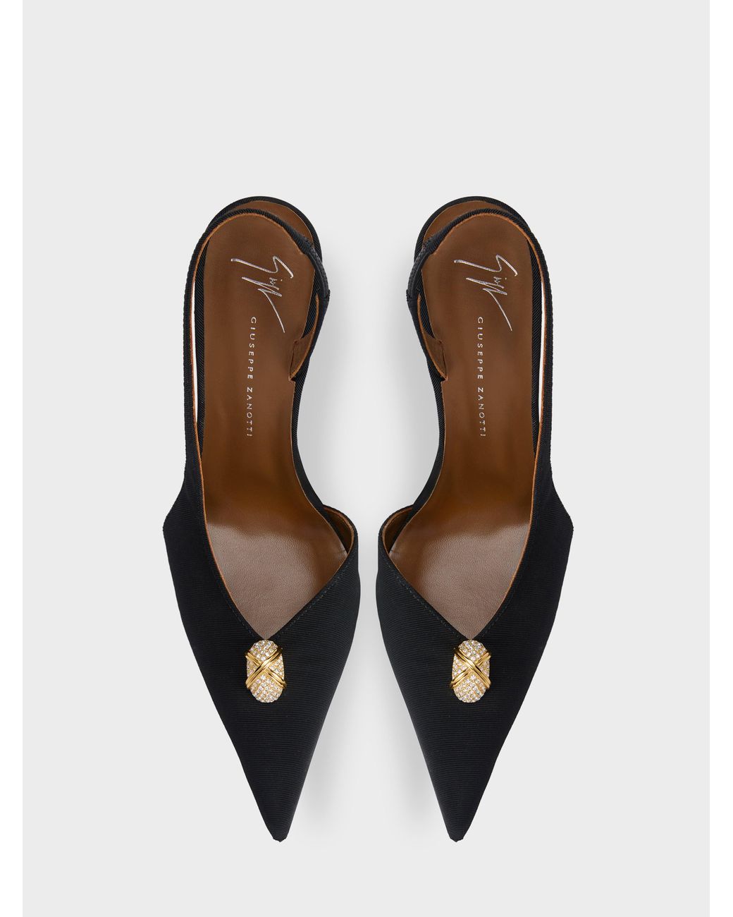 Giuseppe Zanotti White Slingback Cocktail 105