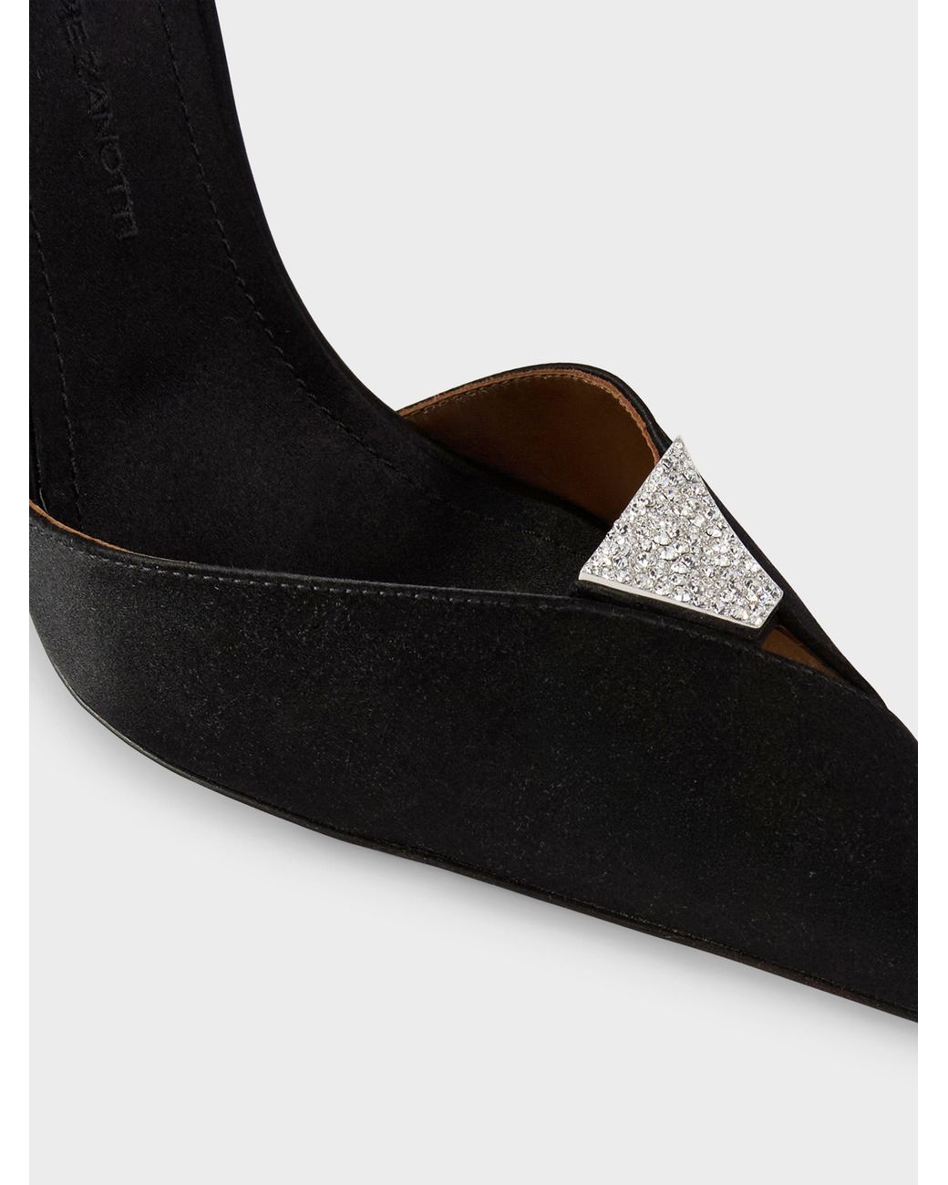 Giuseppe Zanotti White La Nuit D'Orsay Pump 105