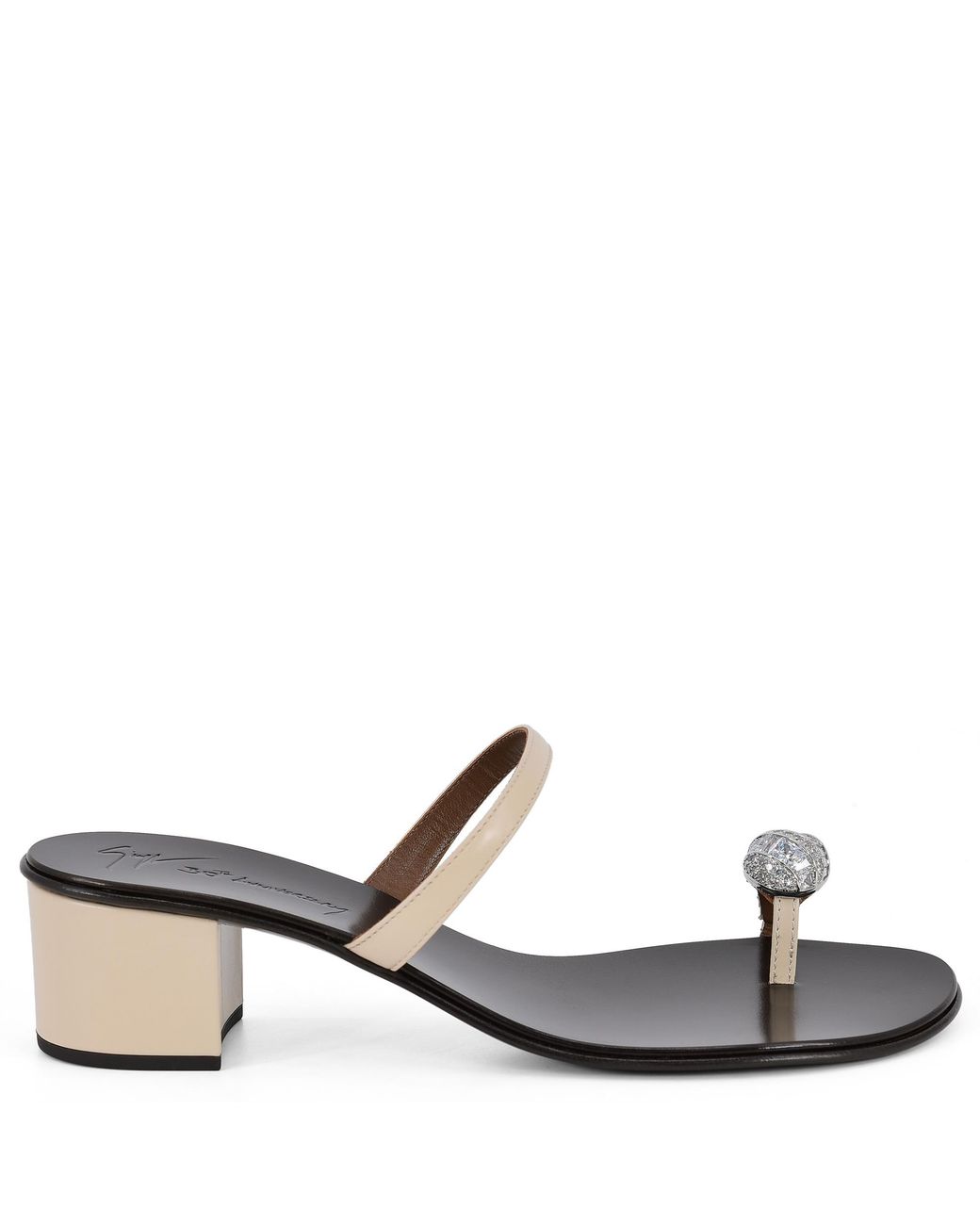 Giuseppe Zanotti White Icon Ring 40