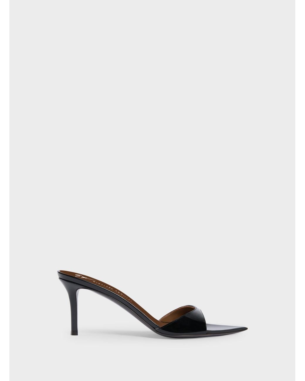 Giuseppe Zanotti Black Intriigo Mule 70