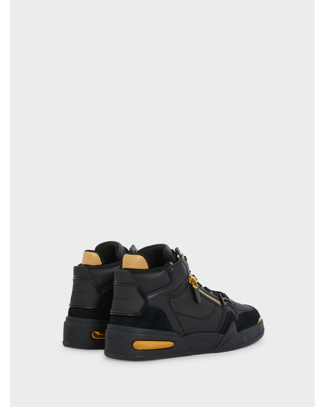 Giuseppe Zanotti Black Gz-Ghost High Sneakers for men