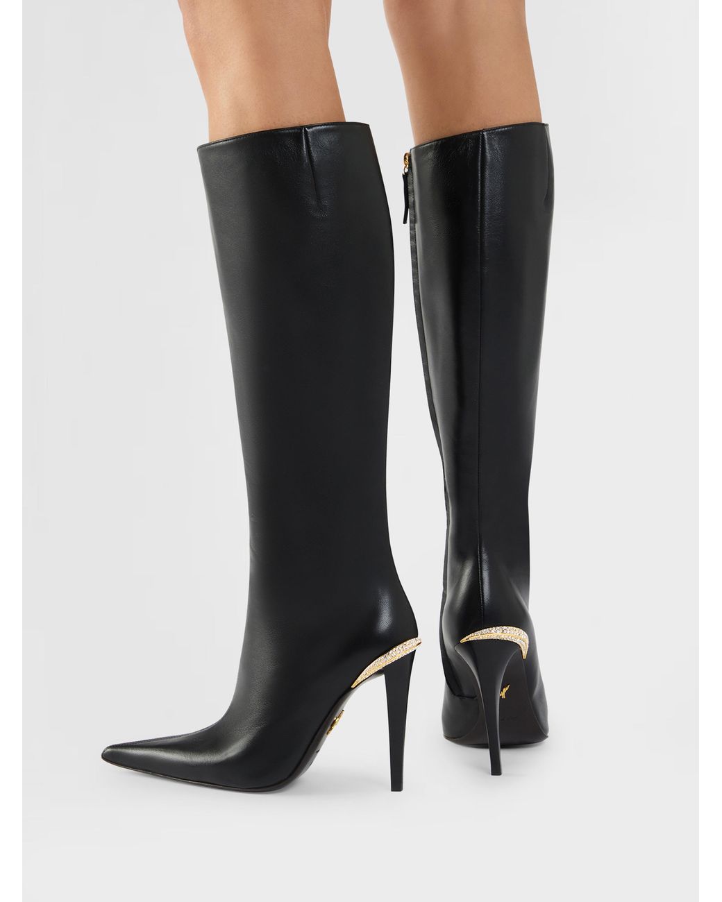 Giuseppe Zanotti Black Salamander Boots 105