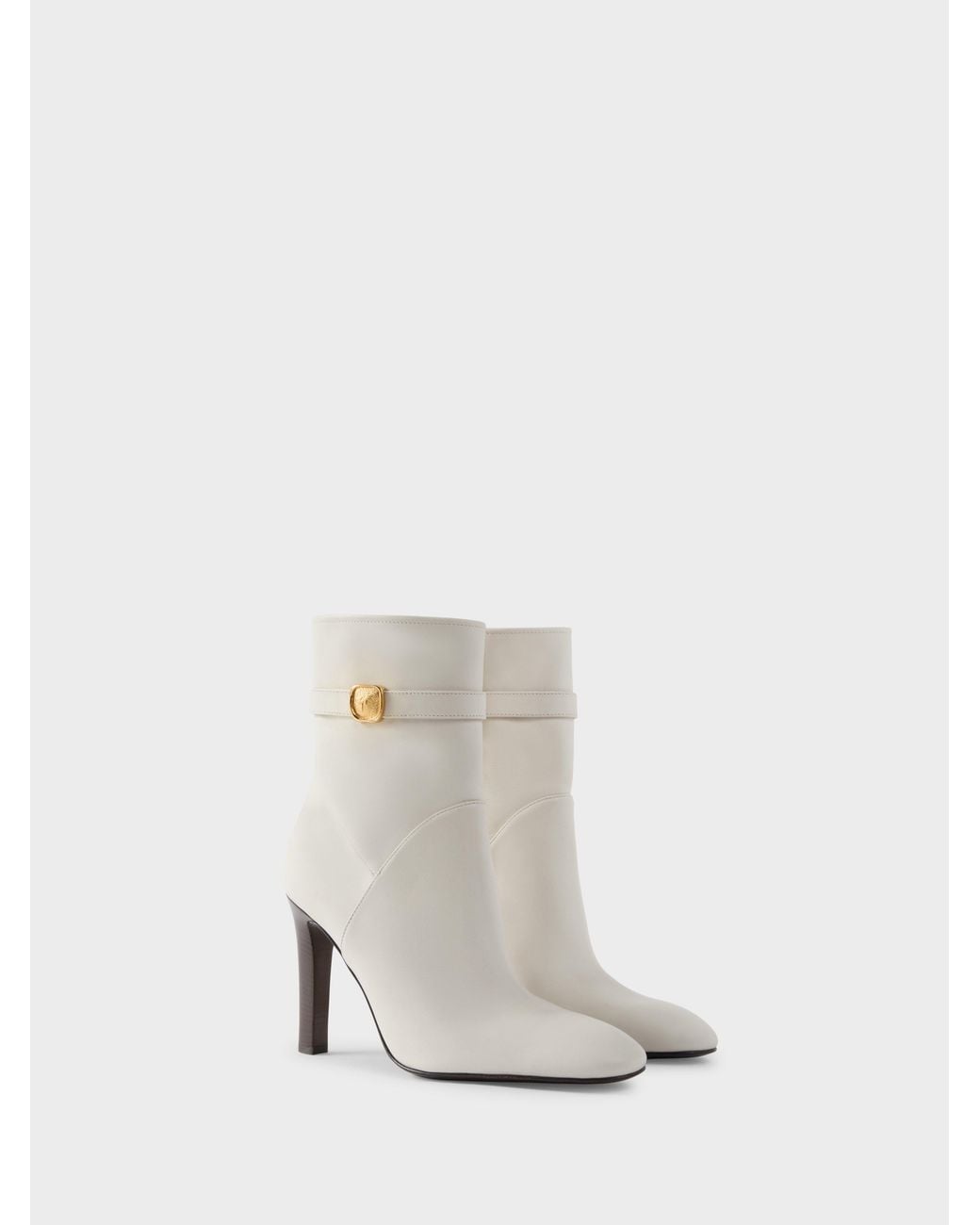 Giuseppe Zanotti White Seal Bootie 100