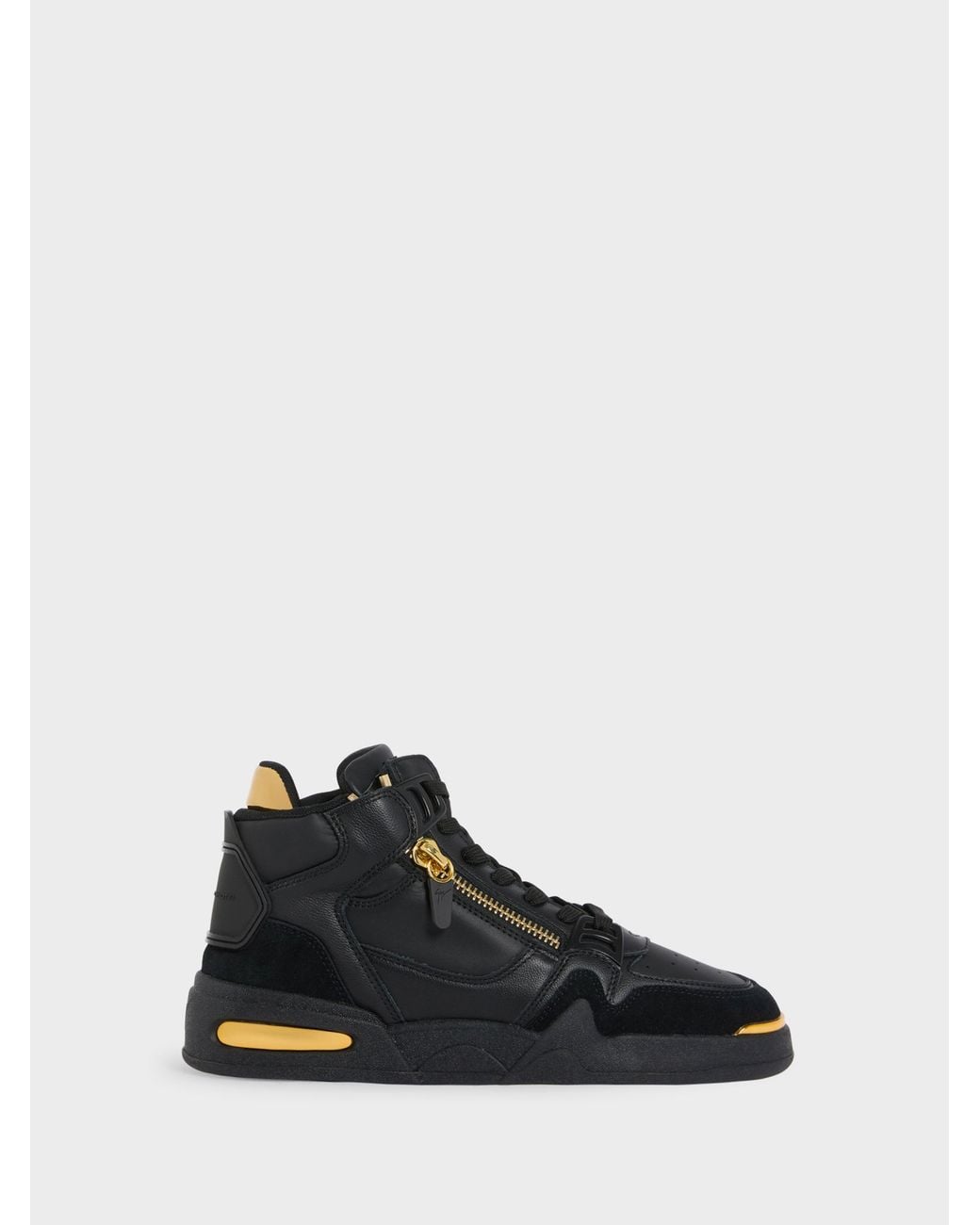 Giuseppe Zanotti Black Gz-Ghost High Sneakers for men