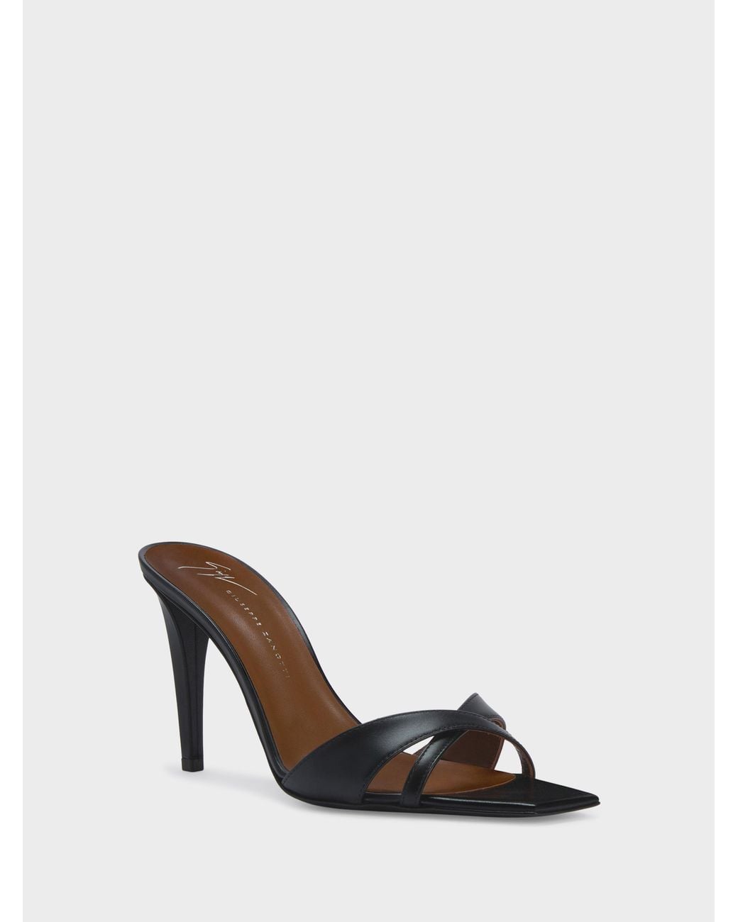 Giuseppe Zanotti Black Brivido Mule 90
