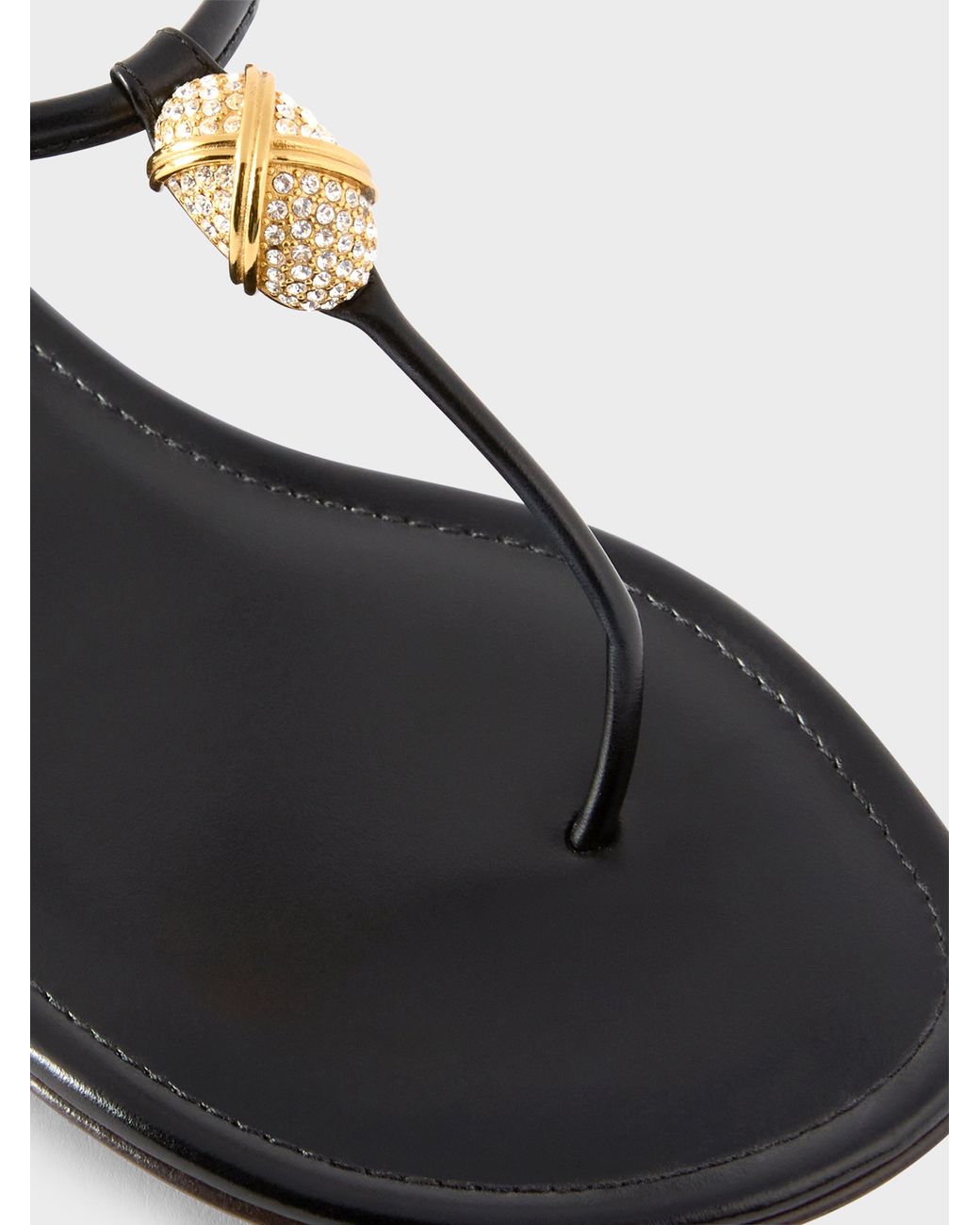 Giuseppe Zanotti Natural Cocktail Flat Sandal