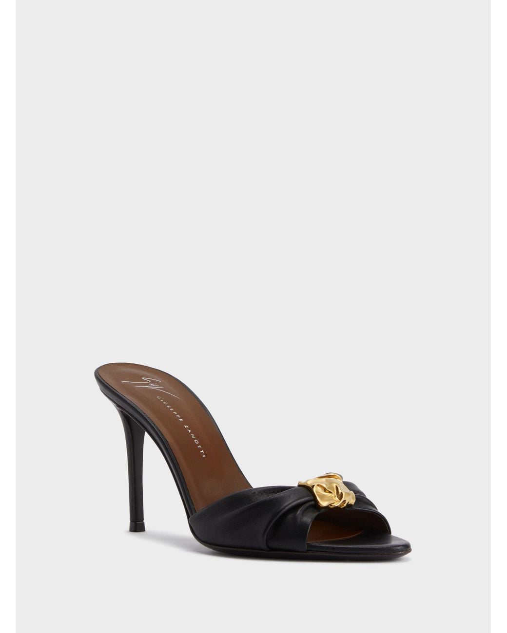 Giuseppe Zanotti Black Cherie Mule 90