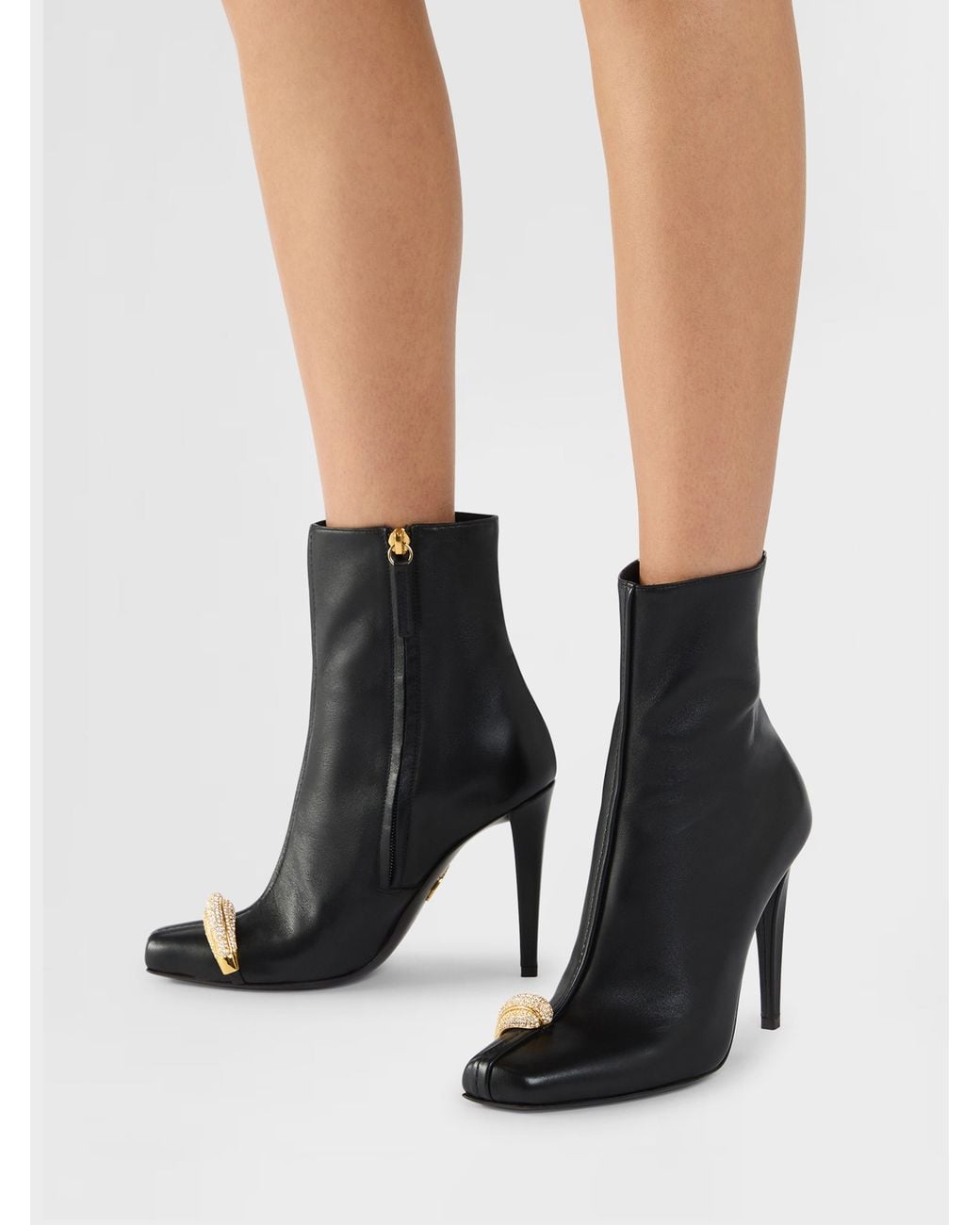 Giuseppe Zanotti White Enigme Bootie 105
